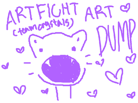 artfight art dump !!!!
