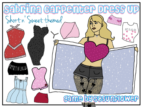 Sabrina Carpenter Dress Up (Short n’ Sweet themed) :)