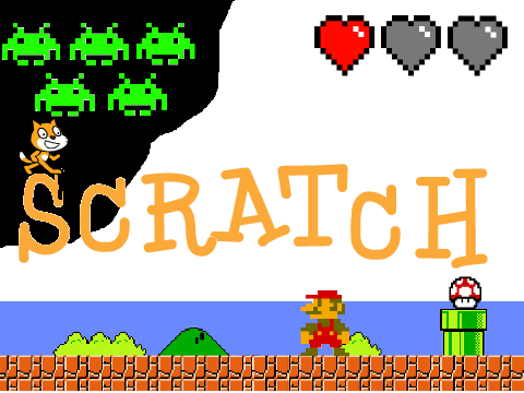 Scratch Logo 8-bit remix
