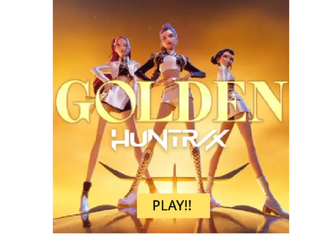 Golden Kpop Demon Hunters Huntrix