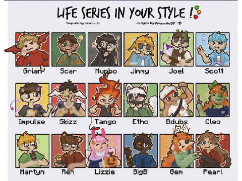 Life Series In My Style - Redraw!! :3