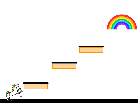Platformer unicorn