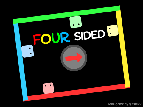 Four Sided - Gravity Run Game!