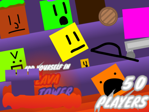 AY in Lava Tower! [Remix 1 | 50 Players] (not finished)