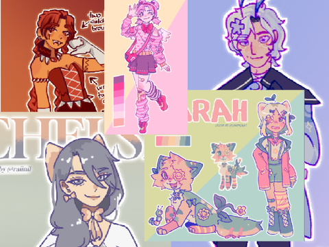 bunch o’ refs (+ basic oc info)