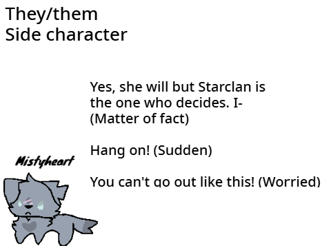 Mistyheart Auditon