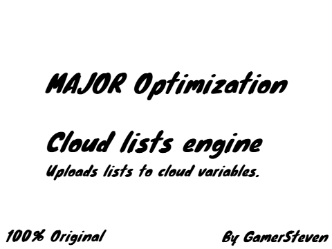 MAJOR OPTIMIZATION: Cloud Lists Engine
