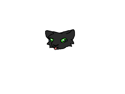 Darkpaw does a blep