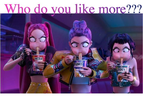 Who do you like more in K-pop Demon Hunters???