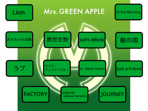 Mrs. GREEN APPLE