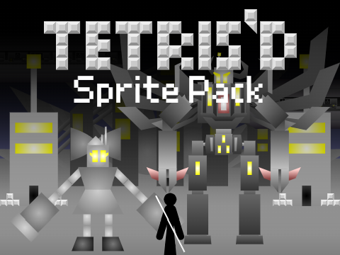 Tetris'd Sprite Pack