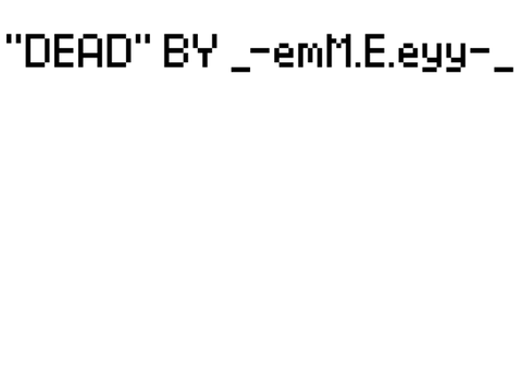 DEAD (song by me)
