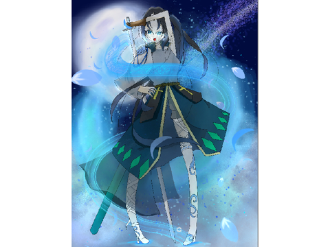 騎士　普通ver &闇堕ちver(流血表現あり)