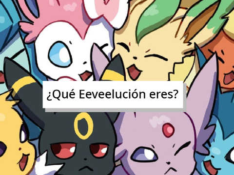 ¿Qué Eeveelución eres?
