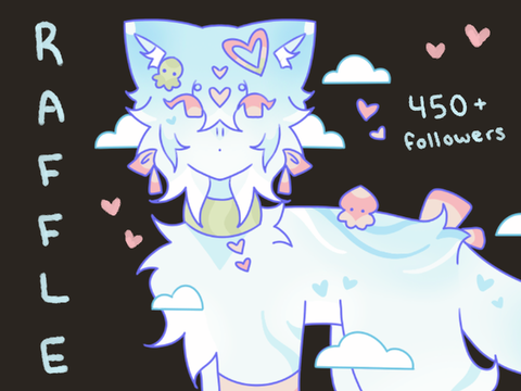 <3 [ CLOSED raffle - 450+ followers ]