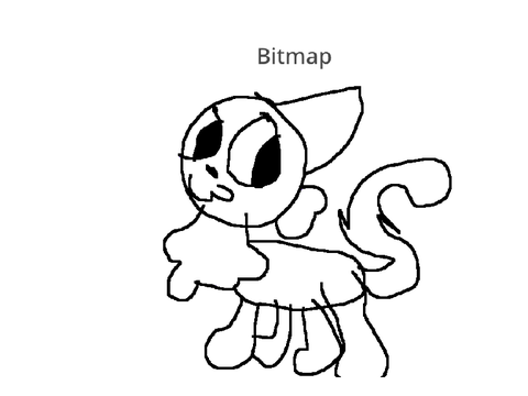 drawing cats in different ways!