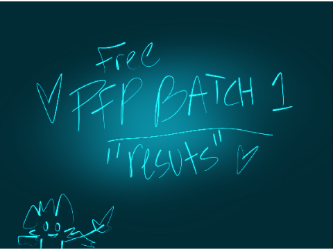 032. batch one pfps! 
