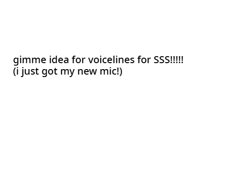 SSS voicelines