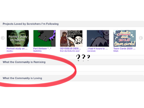 the community is not loving or remixing ahaha