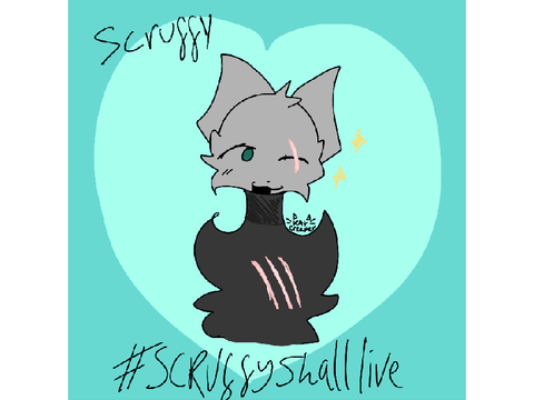 Scruffy art cuz he’s great