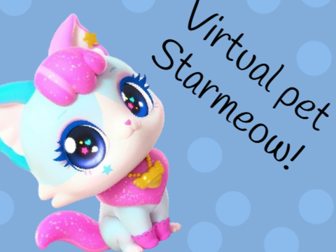 Virtual pet Starmeow!
