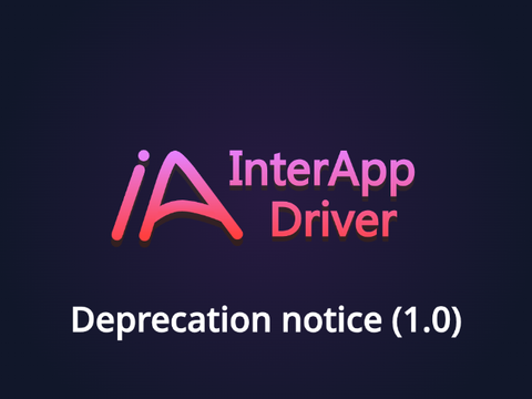 InterApp 1 - Deprecation notice