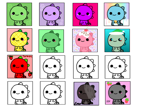 ♡︎ Add your own dinosaur! ♡︎