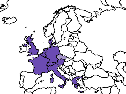 Europe Travel Map