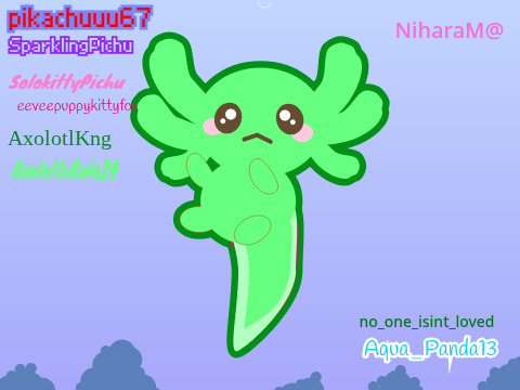 Sign if You Love Axolotls! [ 2 ] remix remix remix remix remix remix