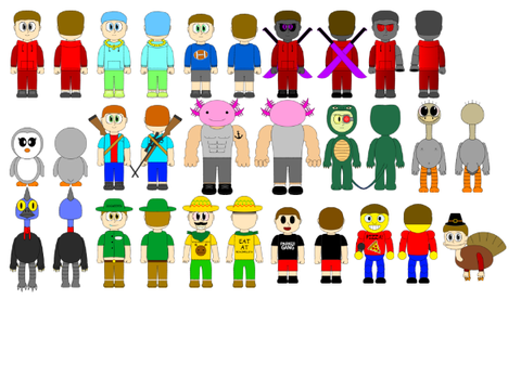 New character sprites