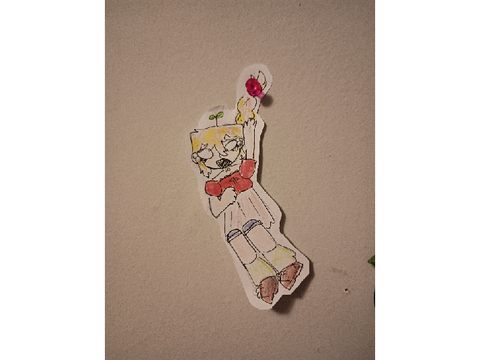 Lil oc wall decor I made :)) | ty @starry-eyed-artist for the idea!! <3