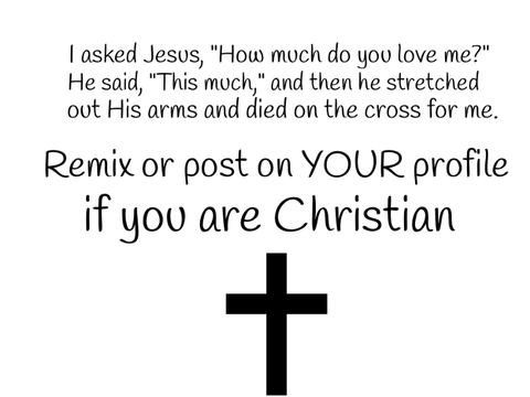 only 1% christians will love and fav this remix remix remix remix remix remix remix remix rem… remix