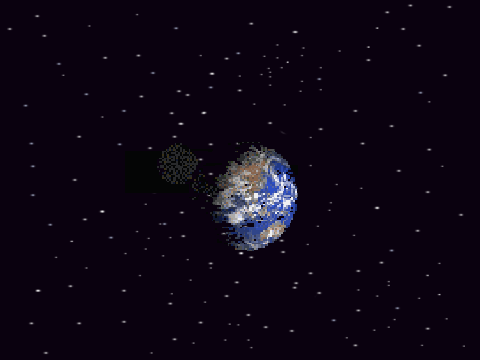 Earth Rotating With The Moon remix