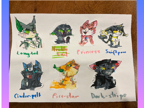 +Some warrior cats character’s!-