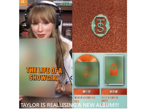 TAYLOR SWIFT IS RELEASING A NEW ALBUM??