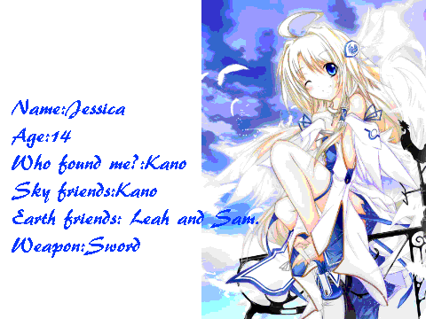 Jessica and Kano for my newest rpg