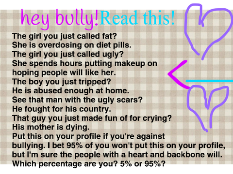 *||REMIX THIS PLEASE||Stop Bullying||*