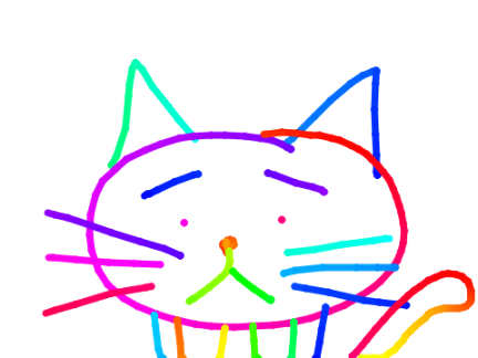 Rainbow Scribbling