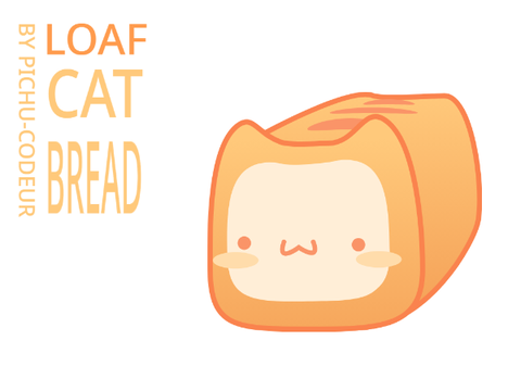 Animated cat bread for @QwErT6543211