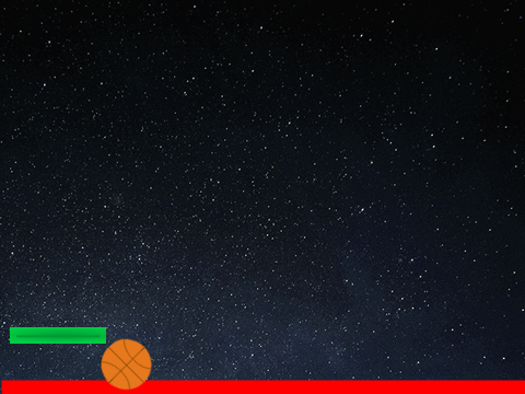 Floor is lava  [in space]