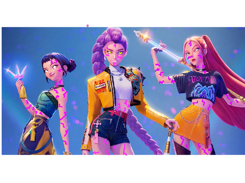  Kpop Demon Hunters as demons