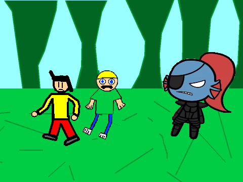 Add yourself running from RAMPAGE UNDYNE remix