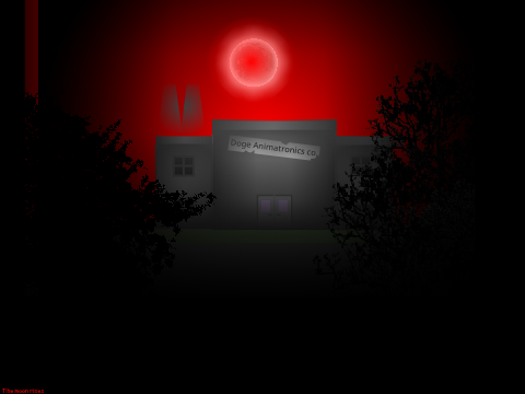 The moon rises...