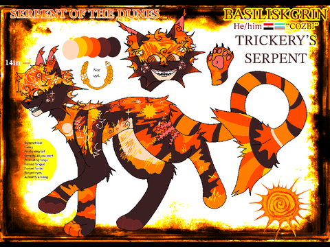 ✹ TRICKERY'S SERPENT REFERENCE | TFCRP
