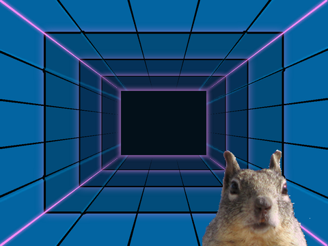 Squirrel run but it makes a sound!