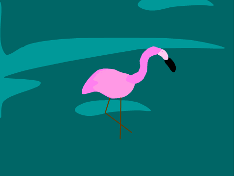 Flamingo speed draw