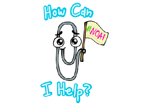 Change your pfp to Clippy.