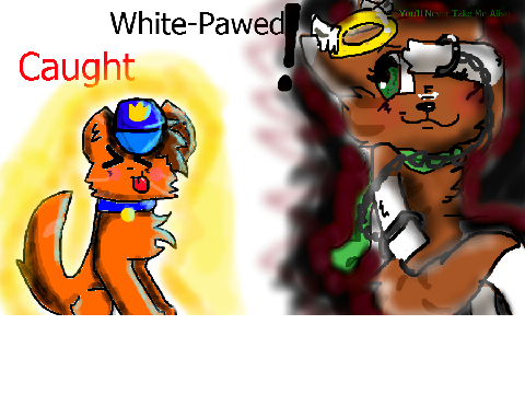 Caught White-Pawed (Flock With Rusty)