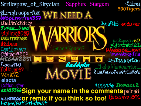 WE NEED A WARRIORS MOVIE!  remix remix remix remix
