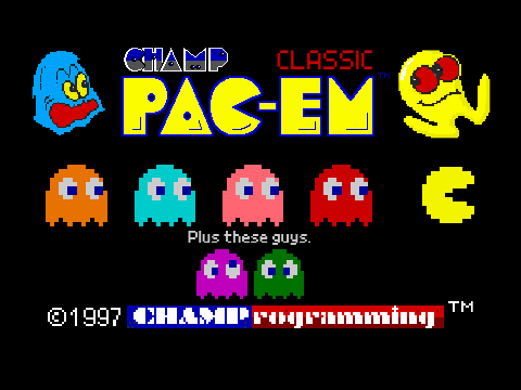 Champ Pac-Em (Champ Mode)